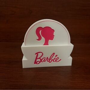 4 pack Barbie coasters